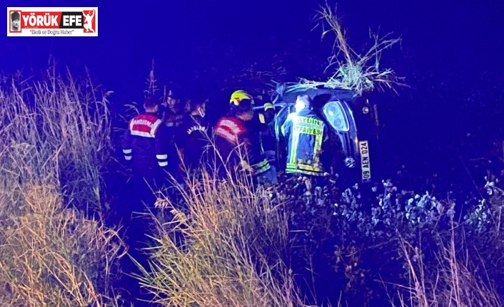Aydın’da trafik kazası: 1 yaralı