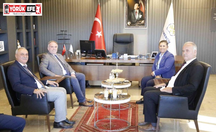 Başkan Çerçioğlu, Germencik Belediye Başkanı Öndeş ile bir araya geldi