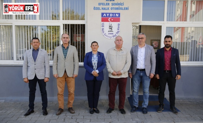 Başkan Çerçioğlu şoför esnafı ile görüştü