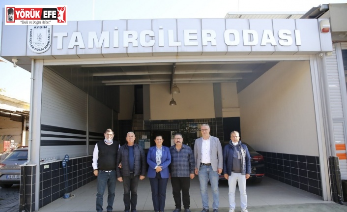 Başkan Çerçioğlu tamirciler ile bir araya geldi