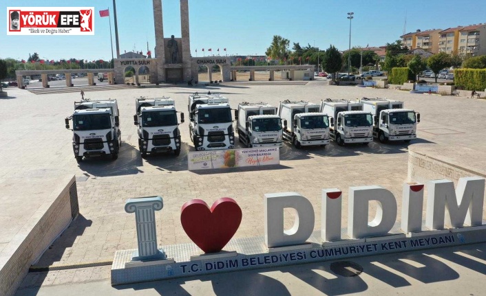 Didim Belediyesi araç filosunu güçlendirdi