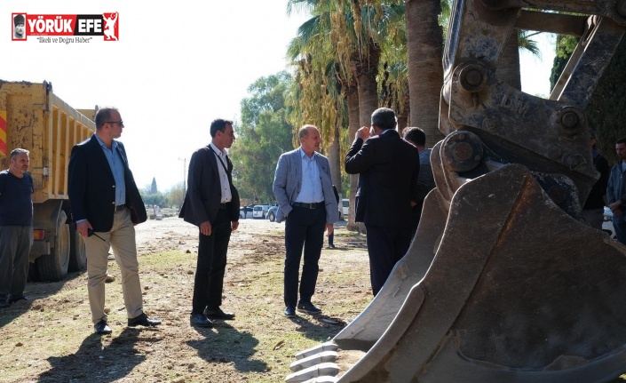 Didim’de, Milet yolu için çalışmalar başlatıldı