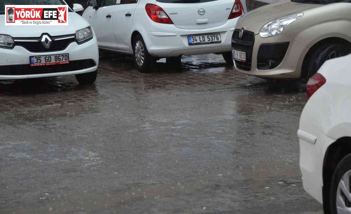 Didim’de yağmur sevinci