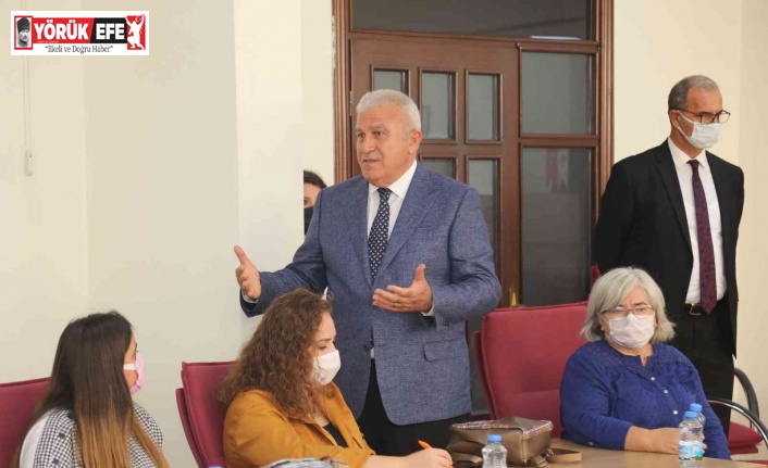 Efeler Belediye Başkanı Atay, ADÜ’lü öğrencileri ağırladı