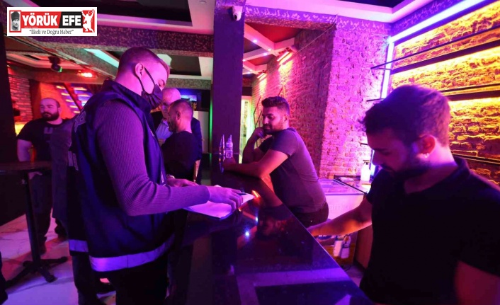 Efeler Zabıtası’ndan gece denetimi