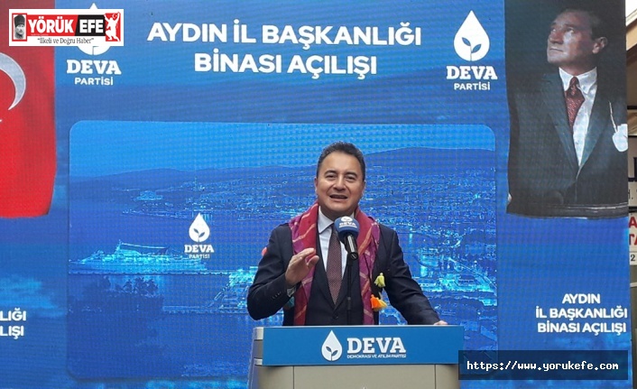 GENEL BAŞKAN ALİ BABACAN AYDIN’DA