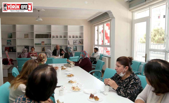 Hanımevi ilk misafirlerini ağırladı