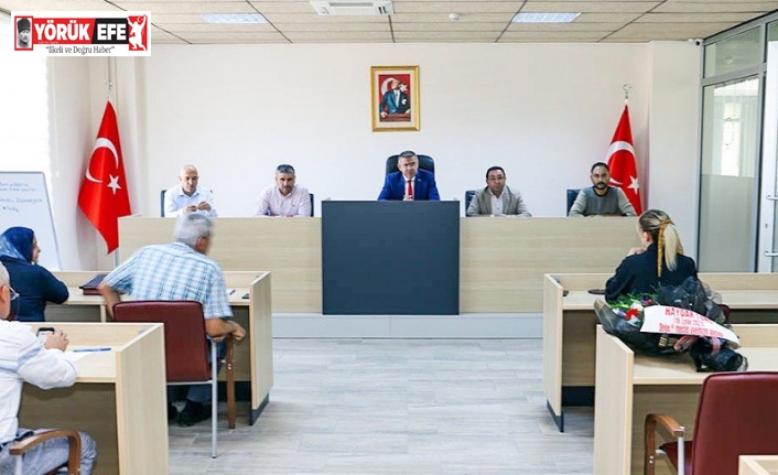 Köşk Belediye Meclisi’nde buruk toplantı