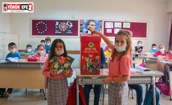 Köşk’te atık pil kampanyası yeniden başladı