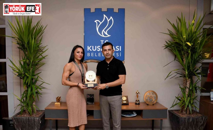 Kuşadası Belediye Başkanı Günel, ilçeye bir ilki yaşatan Duyar’ı ağırladı