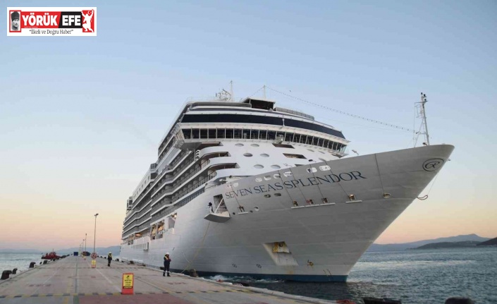 Lüks geminin ilk seferi Kuşadası’na