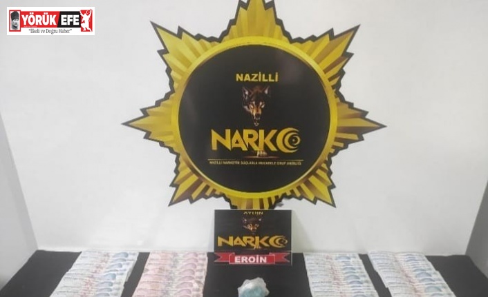 Nazilli’de uyuşturucu ile yakalanan iki kişi tutuklandı
