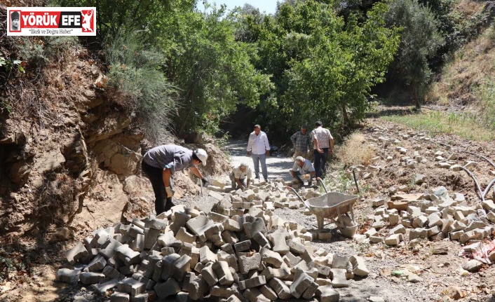 Nazilli’deki yol seferberliğine muhtarlardan tam not
