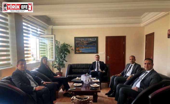 Söke Kaymakamı Güney’e ‘Hayırlı Olsun’ ziyaretinde bulundular