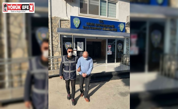 77 yıl hapis cezası bulunan hükümlü Didim’de yakalandı