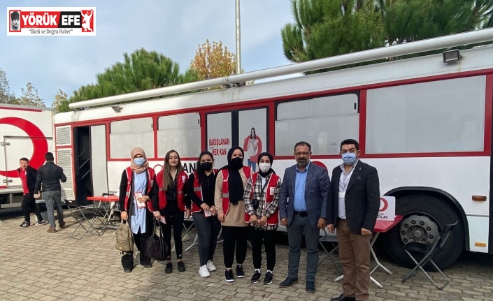 ADÜ Koçarlı MYO’da kan bağışı kampanyası düzenlendi