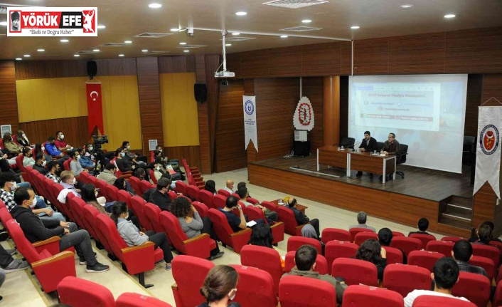 ADÜ Rektörü Aldemir, Veteriner Fakültesi öğrencileri ile bir araya geldi