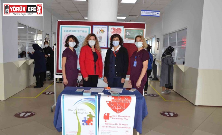 ADÜ’deki organ bağışı standı ile farkındalık arttırıldı
