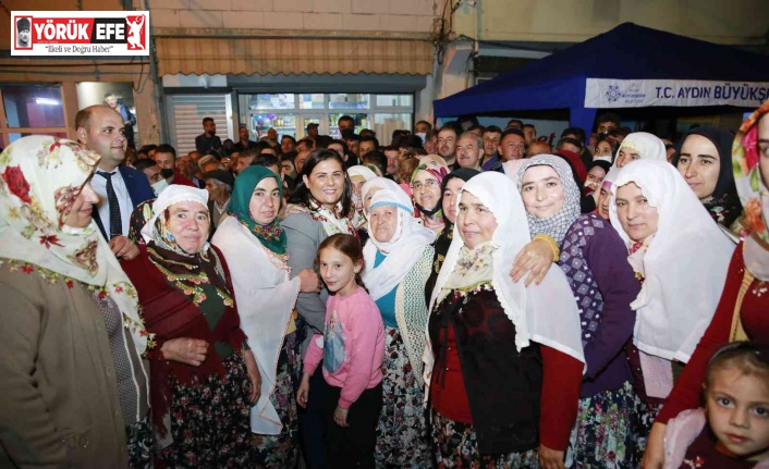 Akçaköylüler Başkan Çerçioğlu’nu bağrına bastı