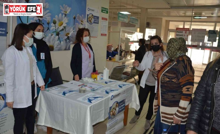 Atatürk Devlet Hastanesi’nde diyabet hakkında bilgilendirmede bulunuldu