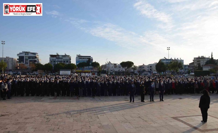 Atatürk, Didim’de düzenlenen törenle anıldı