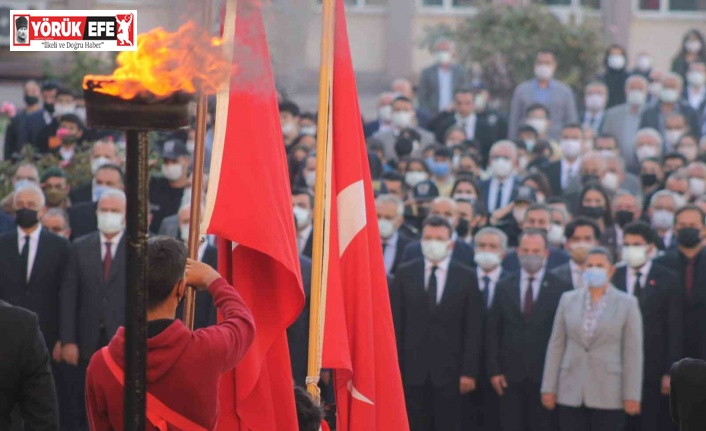 Aydın’da 10 Kasım Atatürk’ü Anma Töreni gerçekleşti