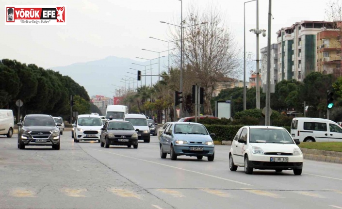 Aydın’da bin 447 yeni araç trafiğe çıktı