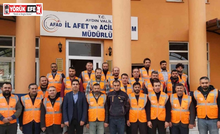 Aydın’da din görevlileri arama kurtarma eğitimi aldı