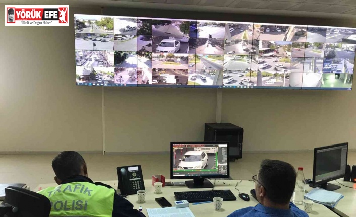 Aydın’da hatalı sürücüler kameralardan kaçamıyor