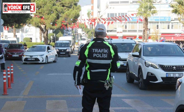 Aydın’da kurallara uymayan sürücülere 14 bin TL ceza