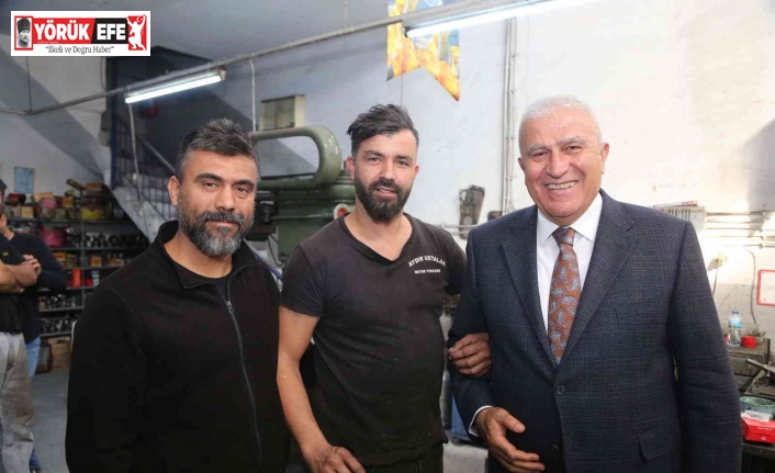 Başkan Atay sanayi esnafıyla buluştu