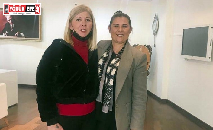 Başkan Çerçioğlu, Aydın Hayvan Hakları Eğitim Hareketi Derneği Başkanı Koç’u ağırladı