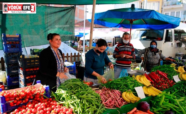 Başkan Çerçioğlu, Germencik Pazarı’nı ziyaret etti