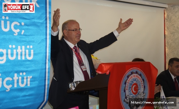 BELEDİYE İŞ SENDİKASI AYDIN ŞUBE YİNE HİDAYET YAMAN DEDİ