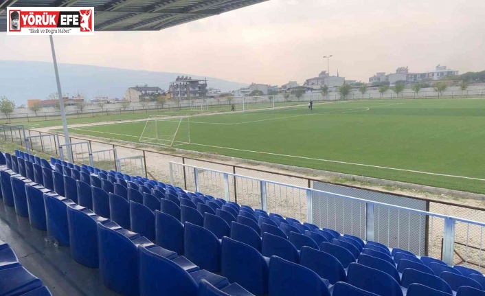 Buharkent’te, 250 kişilik tribün inşaatı tamamlandı