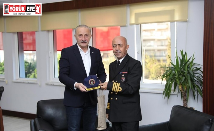 Didim Belediye Başkanı Atabay, Garnizon Komutanı Ali Saçan’ı ağırladı
