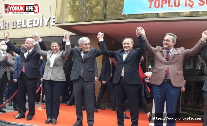 EMEKÇİLER İÇİN İMZALAR ATILDI