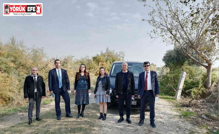 GEKA ve Bakanlık yetkililerinden Söke’nin Lisanslı Depo Arazisi’nde saha incelemesi