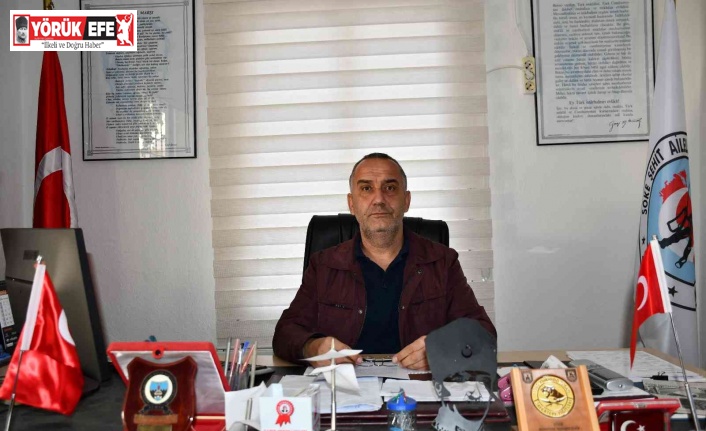 İYİ Partili Türkkan’a bir tepki de Söke Şehit Aileleri ve Gaziler Derneği’nden geldi