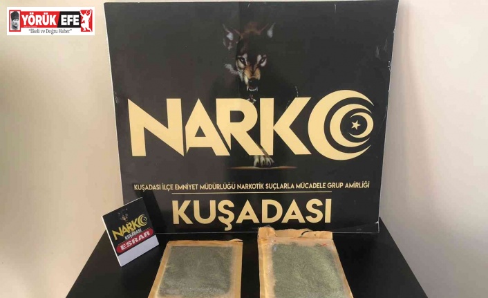 Kargo ile gelen uyuşturucuya narkotik el koydu