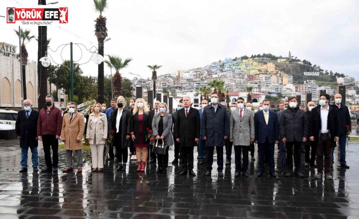 Kuşadası’nda  24 Kasım Öğretmenler Günü kutlandı