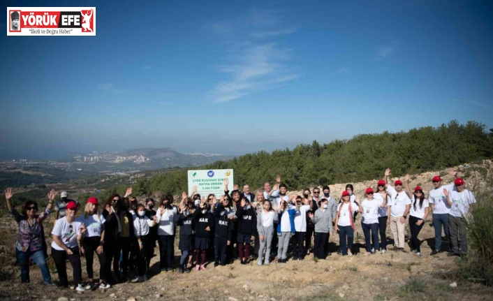 Kuşadası’nda "Çağdaş Yaşam" ormanı yeşeriyor