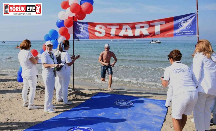 Kuşadası’nda kulaçlar üniversite öğrencileri için atıldı