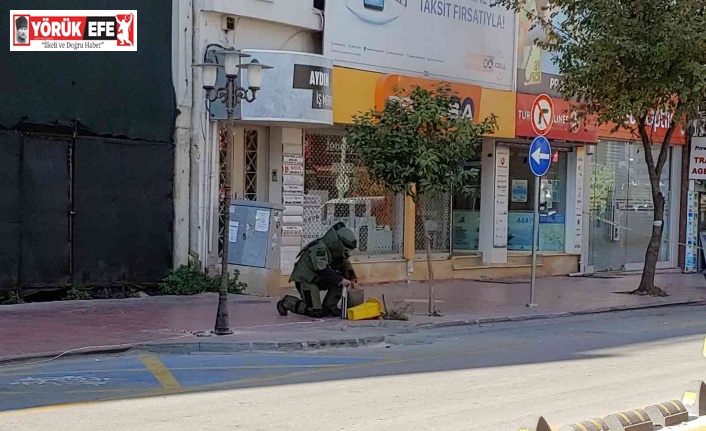 Kuşadası’nda şüpheli çanta paniğe yol açtı