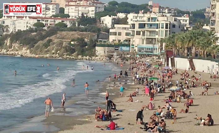 Kuşadası’nda yazı aratmayan görüntüler