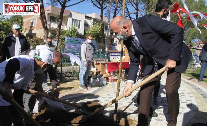 Milli Ağaçlandırma Günü’nde Kuyucak’ta fidanlar toprakla buluştu