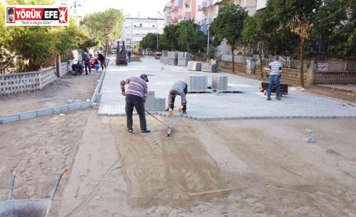 Nazilli Cumhuriyet Mahallesi’ndeki çalışmalarda sona gelindi