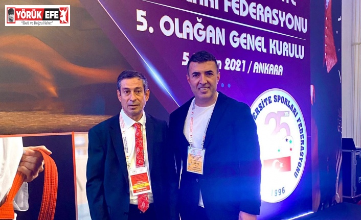 Prof. Dr. Ölçücü Türkiye Üniversite Sporları Federasyonu’nda ADÜ’yü temsil edecek