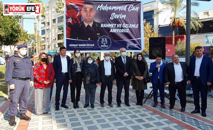 Şehit Teğmen vefatının 3. yılında Nazilli’de anıldı