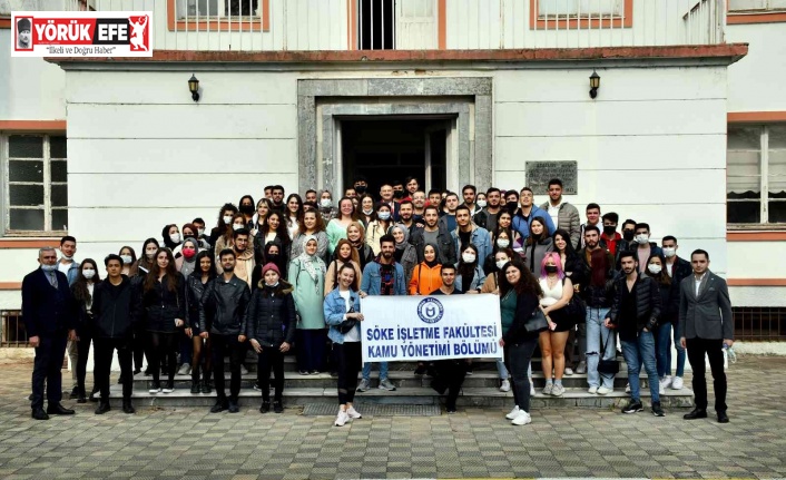 Söke İşletme Fakültesi öğrencileri, Tarihi Basma Fabrikası’nı gezdi